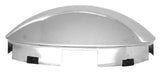 GG Front Hub Cap 5 Notch Dome Chrome Aluminum Wheel 1" Lip #10744 Each