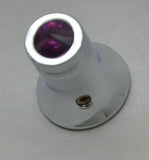 HTS CB Radio Knob for Cobra Channel Selector Purple Jewel Chrome #5566P Each