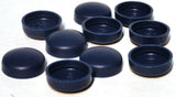 PD Screw Head Covers for #10 #12 M5 Flat Back Royal Blue #12/12-151 (10 Sets)