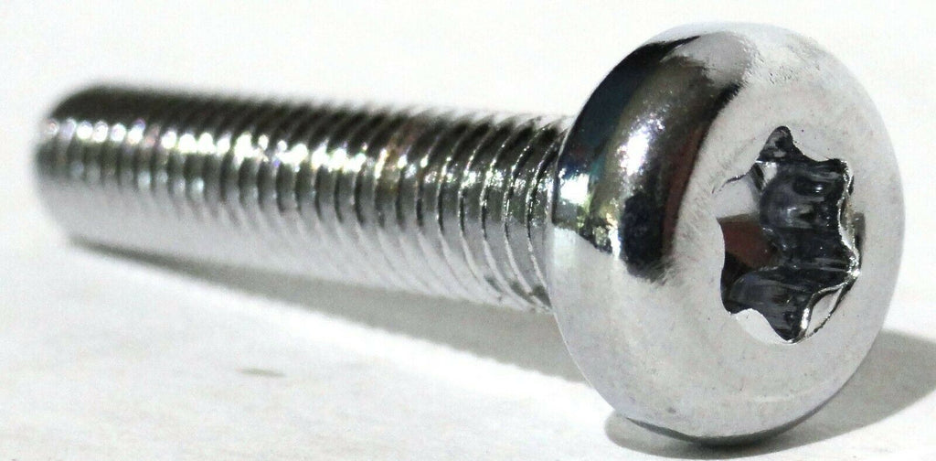 Dash Panel Screws for Kenworth Torx Head Chrome 1 3/8" UP#23822-1 Set of 2