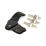 GG Hood Ornament Gorilla King Matte Black Metal 3 Hole Mount 4 3/4" Tall #48189