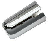UP Gear Shift Shaft Cover w/Curved Bottom for Eaton Fuller, Chrome Steel #41069