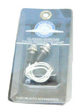 UP Dash Pilot Light Indicator Control 1 Blue Bulb 3/8" Hole #40052 PKG of 2