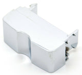 Switch insert 2 hole blank chrome plastic Freightliner Cascadia 2008 & up dash