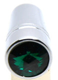 toggle switch extensions(3) mini green jewel chrome aluminum for Peterbilt