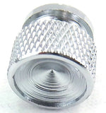 UP Bolt Heads for Peterbilt Kenworth Indented Top Chrome #23906 Set of 4