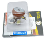 GG Dash Knob Wiper/Washer Red Jewel Wood & Chrome Stainless Plate #95735 Each