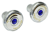HTS Air Brake Knobs Deluxe Screw-On Tractor/Trailer Blue Jewel 3543-B, 3544-B