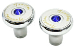 HTS Air Brake Knobs Deluxe Screw-On Tractor/Trailer Blue Jewel 3543-B, 3544-B