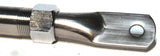 bracket mirror 14"-20" tube arm stainless for Peterbilt Kenworth Freightliner