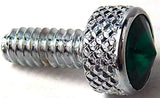 Dash Panel Screws for Peterbilt Green Jewel Chrome 3/4" Tall UP#23834, 2 Pack