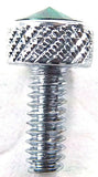 Dash Panel Screws for Peterbilt Green Jewel Chrome 3/4" Tall UP#23834, 2 Pack
