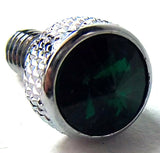 Dash Panel Screws for Peterbilt Green Jewel Chrome 3/4" Tall UP#23834, 2 Pack