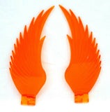 Windrider Hood Ornament Pull Replacement Wings Plastic Amber GG#48040 Pair