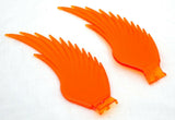 Windrider Hood Ornament Pull Replacement Wings Plastic Amber GG#48040 Pair