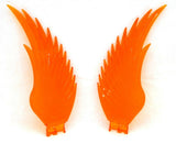 Windrider Hood Ornament Pull Replacement Wings Plastic Amber GG#48040 Pair
