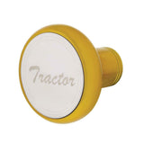 UP Deluxe Air Brake Knobs Screw-On Tractor & Trailer Electric Yellow Gold #22968