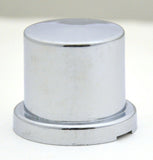 Nut Cover 11/16" & 17mm Flat Top Hat Chrome Plastic 1" Tall HTS#47206 Set of 10