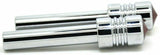 Door Lock Knobs Screw-on Red Jewel Chrome Aluminum 1/2" I.D. GG#50865 Pair