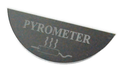 UP Gauge Emblem for Freightliner Pyrometer Pyro Large Stainless Etched #48098