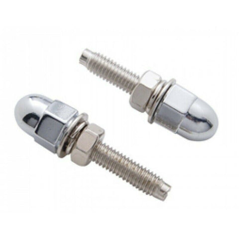 License plate bolts(4) acorn style nut Peterbilt Kenworth Freightliner Mack