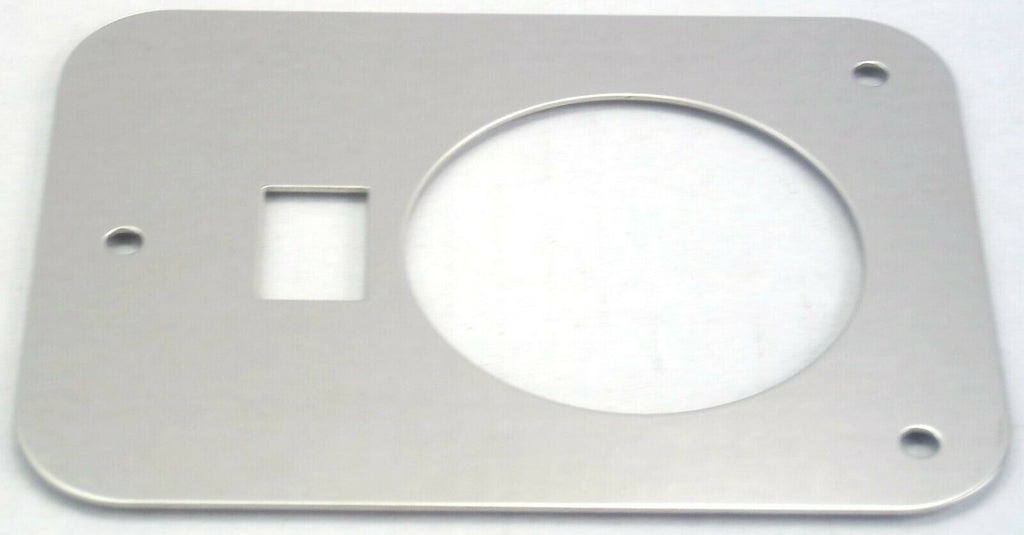 Dome light trim sleeper stainless steel round 359 379 Peterbilt interior 77-2004