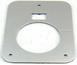 Dome light trim sleeper stainless steel round 359 379 Peterbilt interior 77-2004