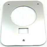 Dome light trim sleeper stainless steel round 359 379 Peterbilt interior 77-2004