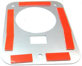 Dome light trim sleeper stainless steel round 359 379 Peterbilt interior 77-2004