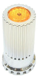 Lug Nut Covers 33mm Screw-On Flat Amber Reflector Plastic 4" GG#10365 Set of 20