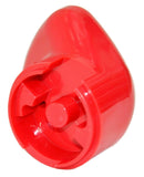 Gear Shift Knob for 13/15/18 Eaton Fuller Sloped Knob Red Plastic GG#93187