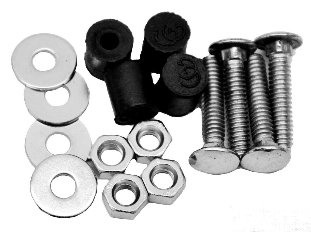 Rear Top Mud Flap Plate/Weight Bolt-on Mounting Kit Stainless Steel GG30163 Each