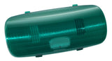 Upper Dome Light Lens for 379/378/357/385 Peterbilt 2006+ Green Plastic GG#69023