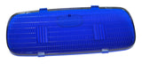 Upper Dome Light Lens for 379/378/357/385 Peterbilt 2006+ Blue Plastic GG#69021