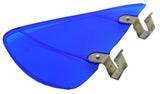 Vent or Wing Window Breezies Blue Acrylic Stainless Clip 3 1/2 X 5 1/2 GG#50152