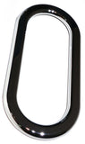 Oval Door View Window Trim Exterior for Peterbilt Various Years, Models UP#40918