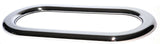 Oval Door View Window Trim Exterior for Peterbilt Various Years, Models UP#40918