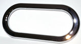 Oval Door View Window Trim Exterior for Peterbilt Various Years, Models UP#40918