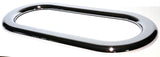 Oval Door View Window Trim Exterior for Peterbilt Various Years, Models UP#40918