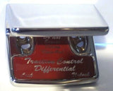 Switch Guard Traction Control for Freightliner & IHC Red Glossy Sticker UP#21048