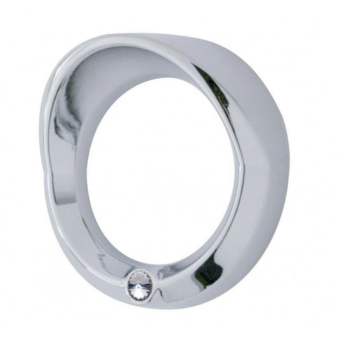 Gauge Cover for 379/389/388 Peterbilt 2006-2018 Clear Jewel 2-3/16" UP#40681