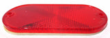 Oblong Reflectors 2 Screw Holes or Tape Mount 4 3/8" Long Red GG#99564 Pair