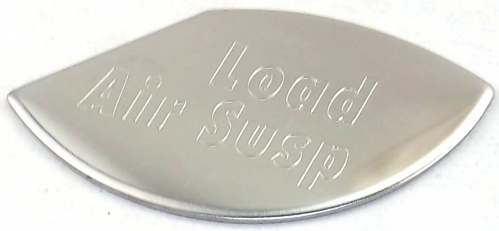 Grand General Gauge Emblem for Peterbilt Load Air Suspension Block Letter #68434