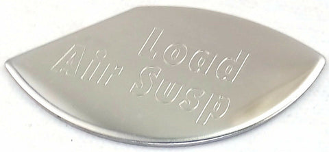 Grand General Gauge Emblem for Peterbilt Load Air Suspension Block Letter #68434