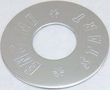 Switch Plate for Peterbilt Engine Start Button Stainless Steel GG#68441 Each