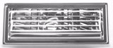 A/C Heater Vent Large for Peterbilt 1988-00 Chrome Plastic 5-3/8" UP#41018 Each