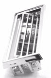 A/C Heater Vent Large for Peterbilt 1988-00 Chrome Plastic 5-3/8" UP#41018 Each