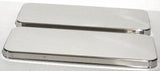 Sleeper Vent Door Covers for Peterbilt 379 359 Stainless Steel UP#20518-Pair