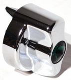 A/C Heater Control Knob for Peterbilt 1995-2005 Plastic Green Jewel UP#41325 Ea