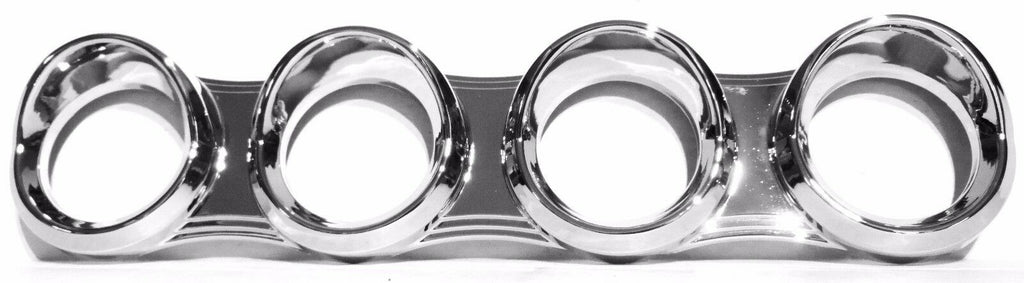 Gauge Cover Quad for 2006-2018 Peterbilt 379/389/386 Horizontal Plastic UP#41299